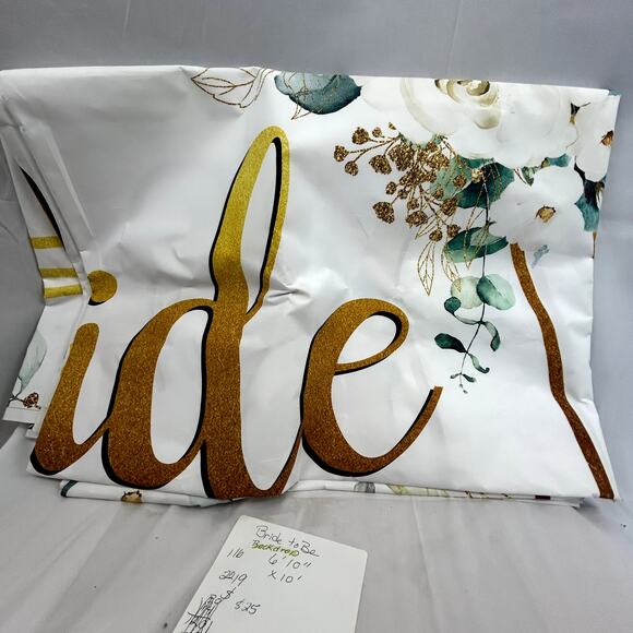 Bride to Be Photo Background Backdrop 00-2505 (2.1-1.5) Vinyl wedding - Picture 7 of 7